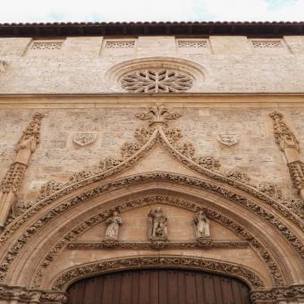 Portada principal Monasterio de las Claras