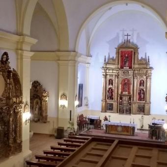 Interior de la Iglesia de San Quirico 