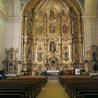Retablo de la iglesia de San Pedro, Amusco Retablo de la iglesia de San Pedro