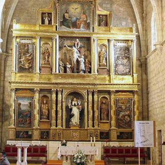 Altar Mayor de la iglesia de San Pedro, Frómista Altar Mayor iglesia de San Pedro en Frómista