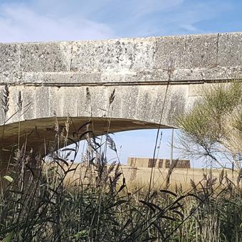 Puente sobre el Canal de Castilla en Fuentes de Nava