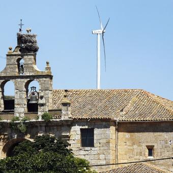 Vista panorámica iglesia de Santa Eufemia Santa Eufemia