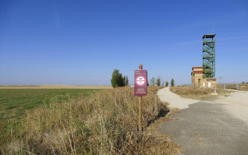 Mirador de Mazariegos, Vía Verde Tren Burra