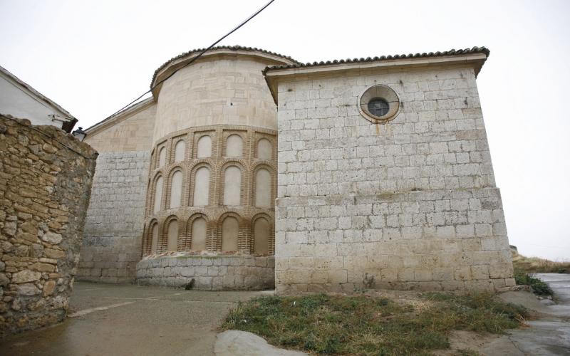 Ábside de la Iglesia de Nuestra Señora del Cortijo, Alba de Cerrato