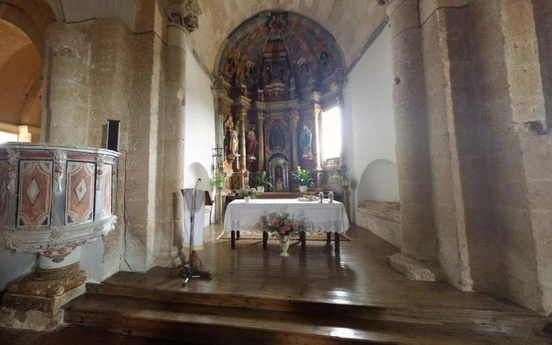 Interior de la Iglesia de San Pelayo