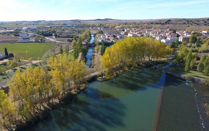 Panorámica Nacimiento del Canal de Castilla