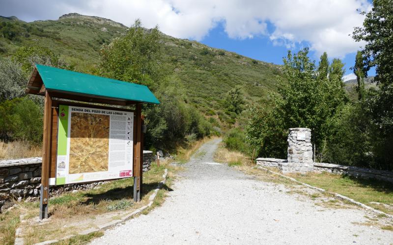 Entrada a la Senda de Mazobre