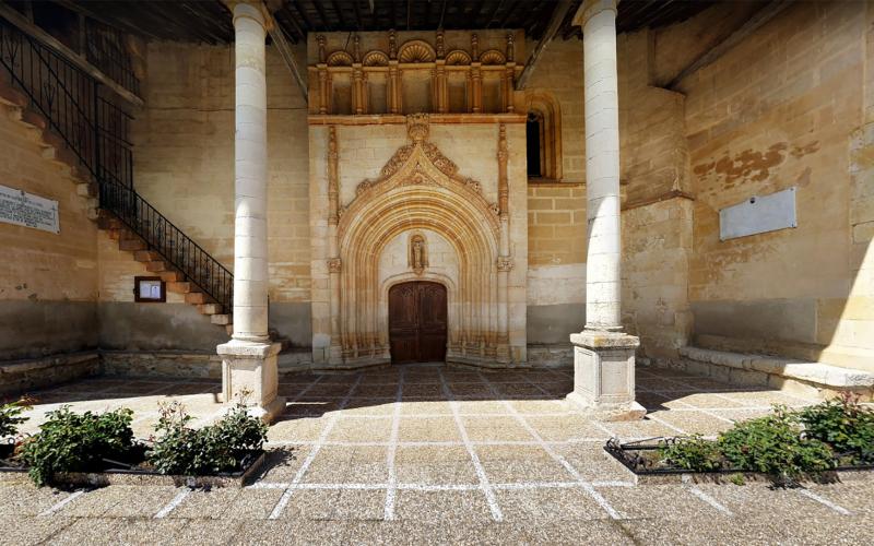 Portada de la Iglesia de Santa Águeda