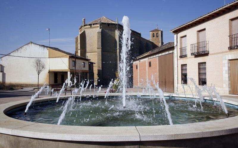 Vista del ábside de la Iglesia de San Esteban