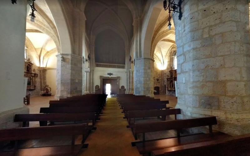 Interior de la iglesia de Santa María de la Asunción