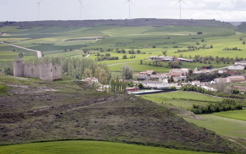 Vista panorámica de Hornillos de Cerrato