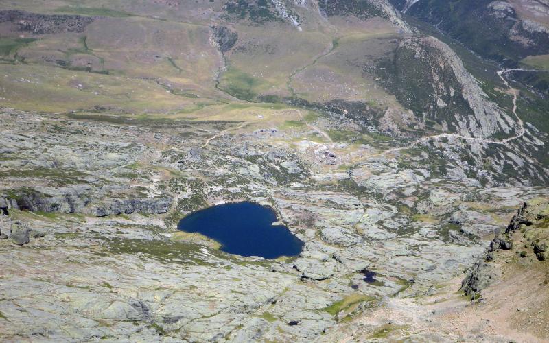 Vista del Lago Curavacas