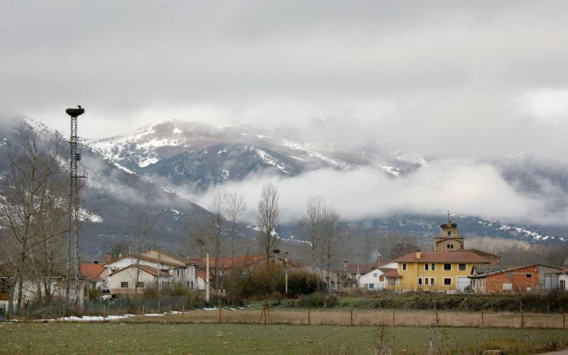 Panorámica de Ligüérzana