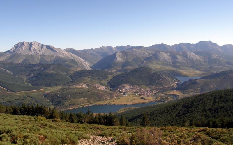 Panorámica en la Ruta de los pantanos