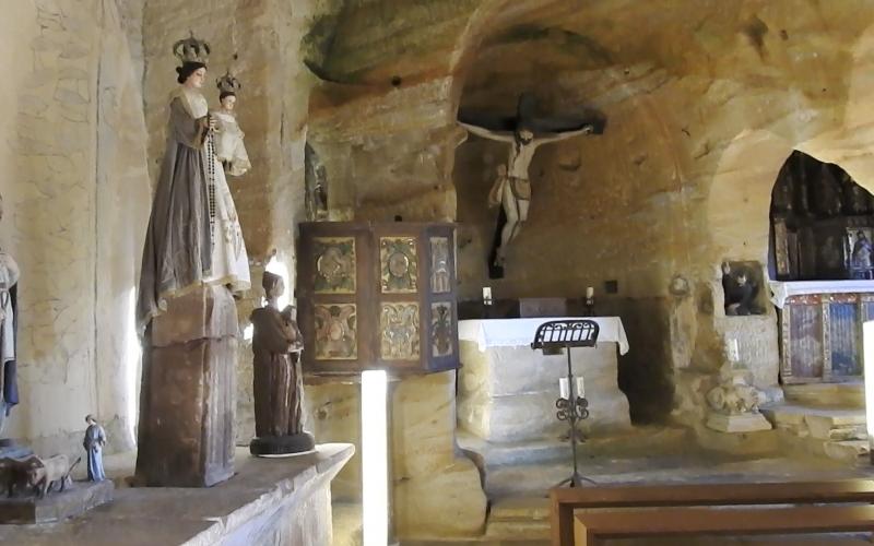 Interior de la Iglesia de los Santos Justo y Pastor