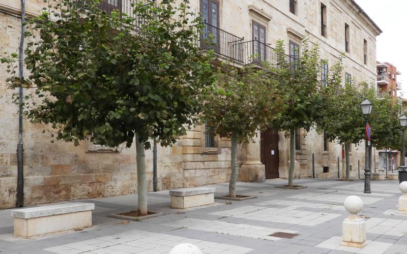 Fachada del Palacio Episcopal de Palencia