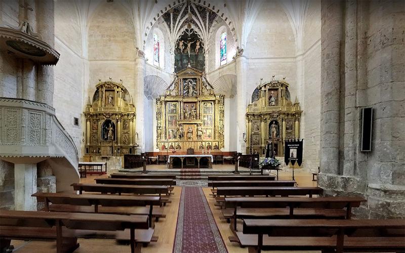 Interior de la Iglesia de Santa Eulalia