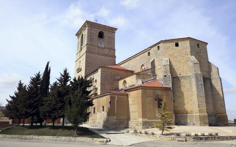 Ábside de la iglesia de Pedraza de Campos