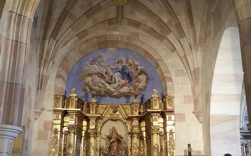 Interior de la Iglesia de la Asunción