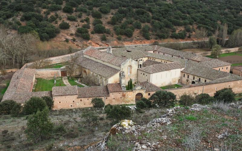 Panorámica del Monasterio de San Andrés de Arroyo