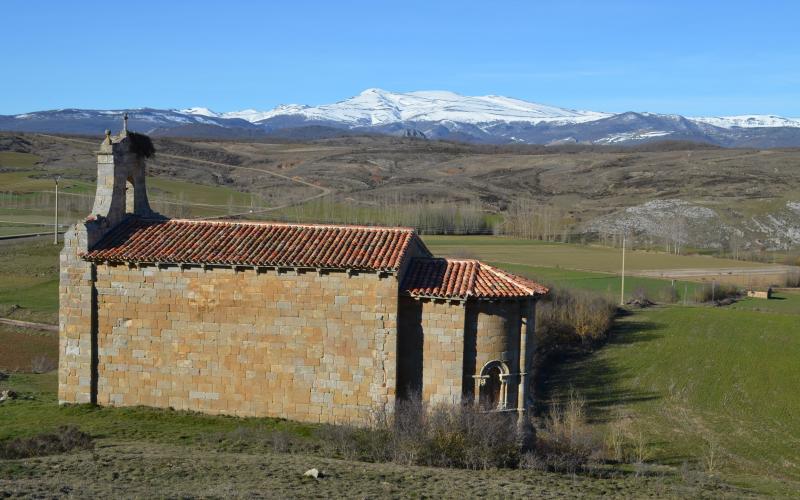 Lado meridional de la ermita de Santa Eulalia