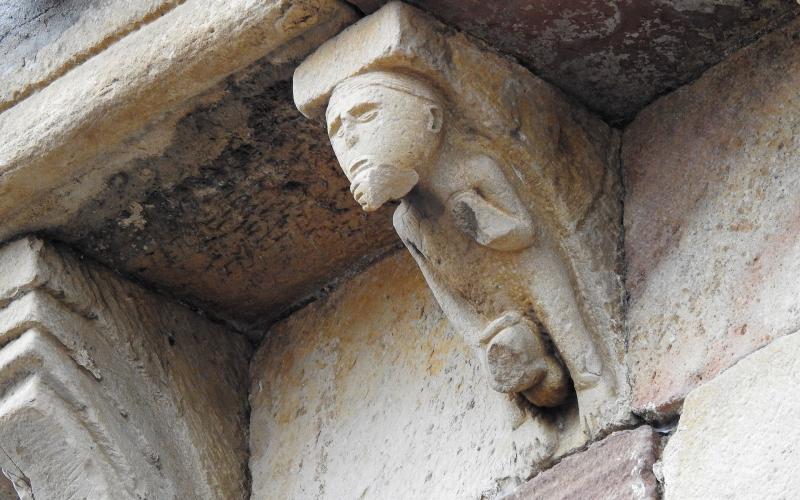 Canecillos de la Iglesia de San Cornelio y San Cipriano