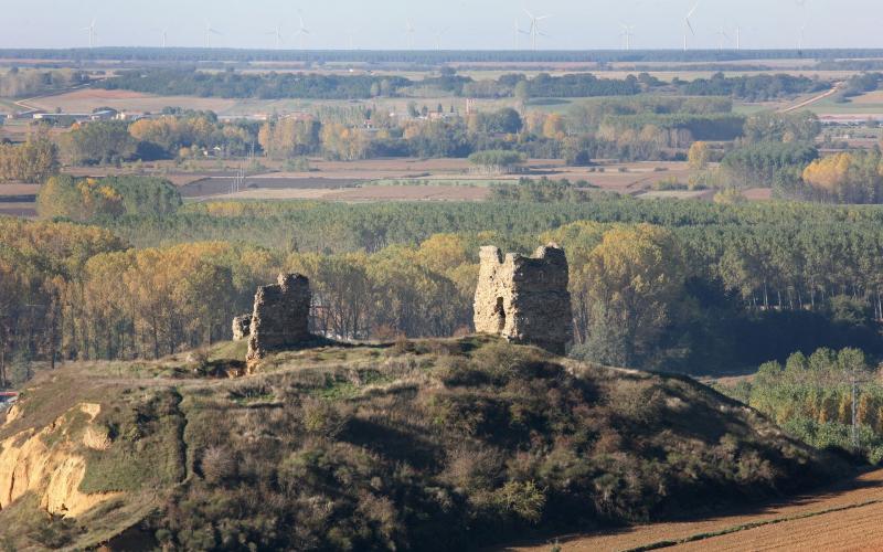 Panorámica del Castillo de Saldaña