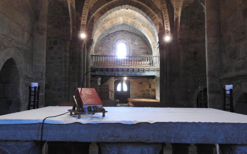 Altar de la Colegiata de San Salvador