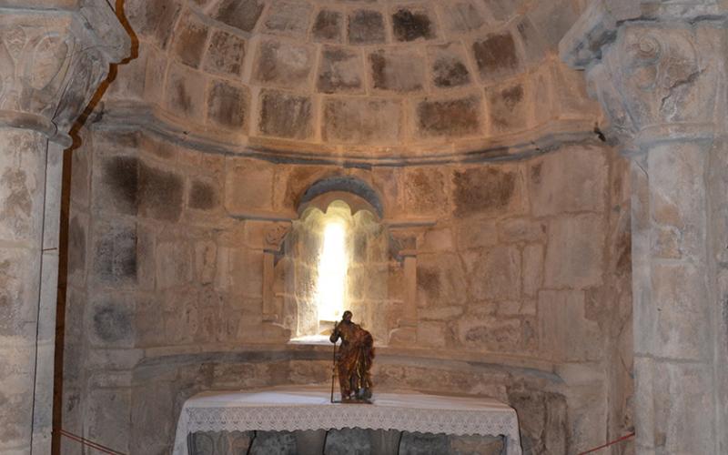 Interior de la Colegiata de San Salvador