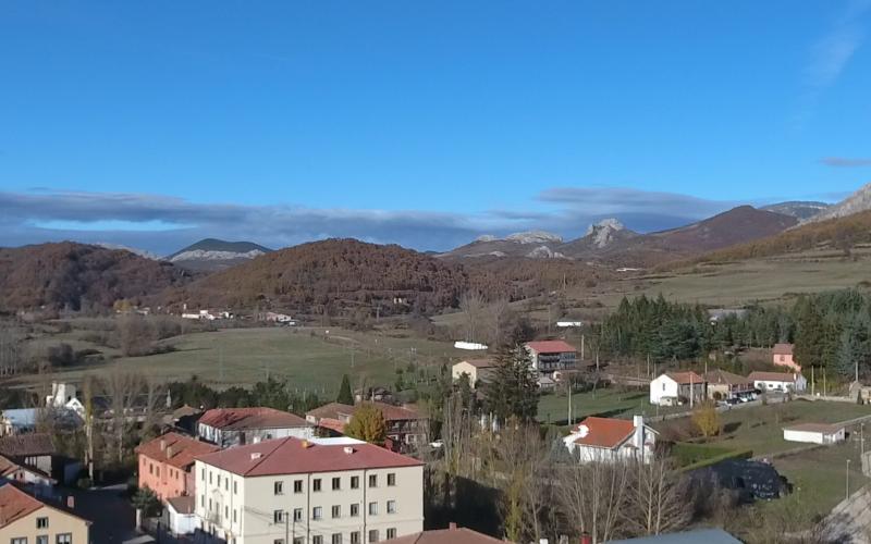 Panorámica de San Salvador de Cantamuda