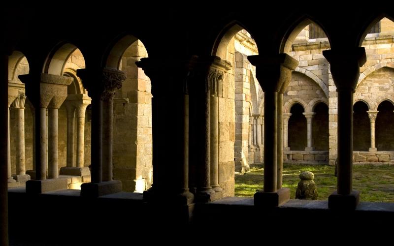 Claustro del monasterio de Santa María la Real