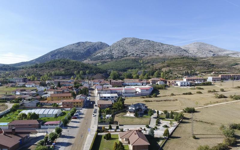 Panorámica de Santibáñez de la Peña