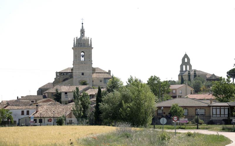 Panorámica de Támara de Campos