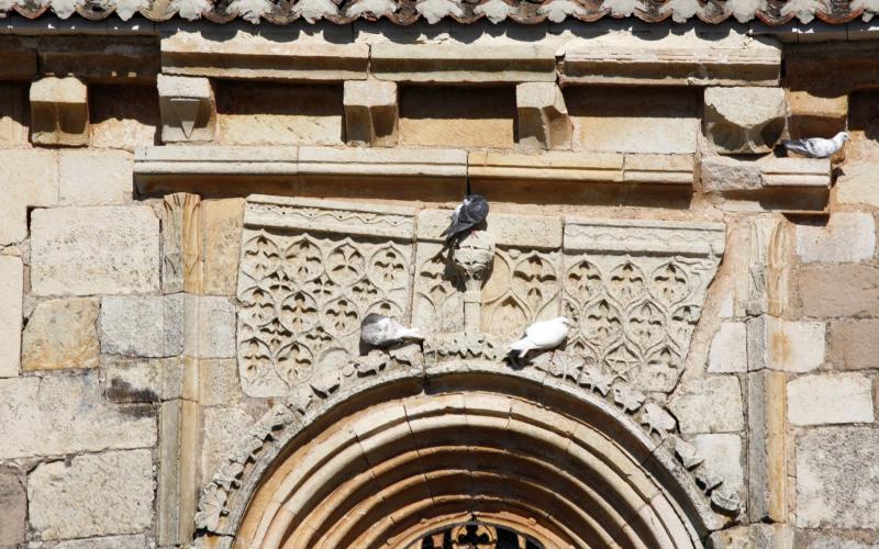 Detalle ventanal Iglesia de San Vicente