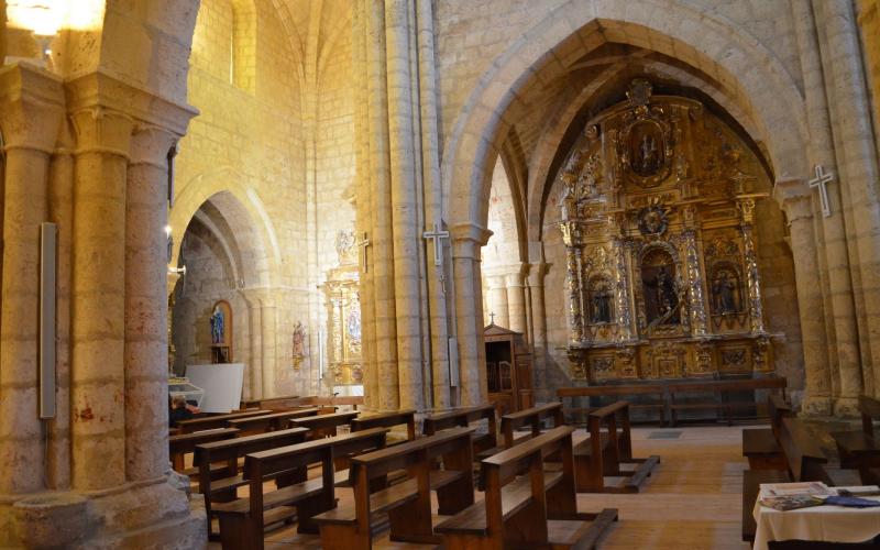 Interior de la Iglesia de Santa María la Mayor