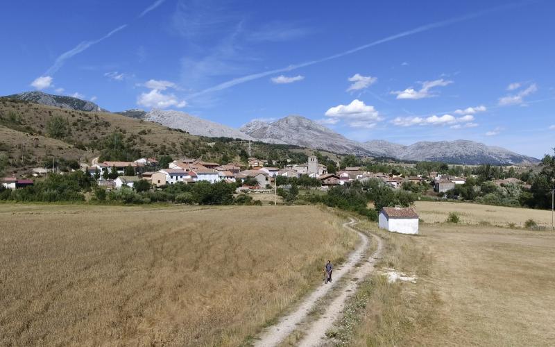 Panorámica de Villaverde de la Peña